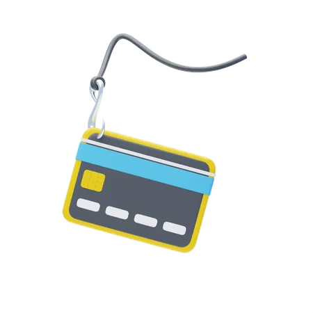 Card Phishing 3 D Icon Carding 3 D Icon 3D Icon