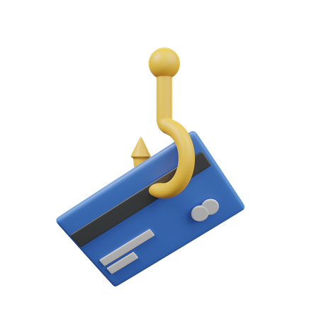 Card Phishing  3D Icon