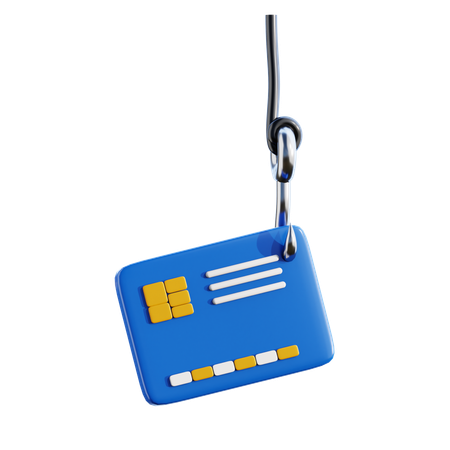 Card phishing  3D Icon