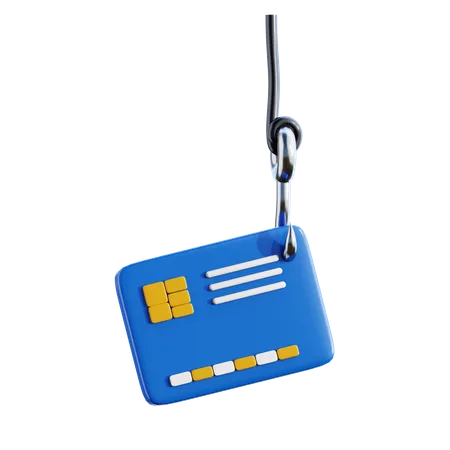 Card phishing  3D Icon