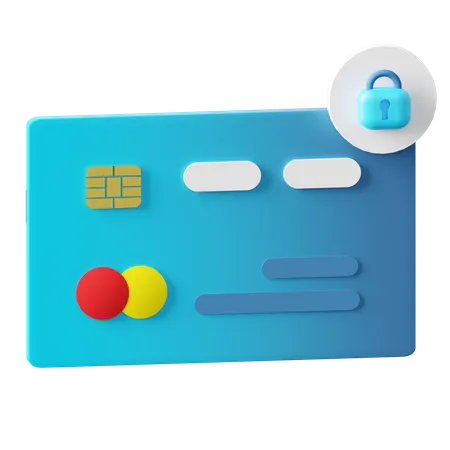 Card Protection  3D Icon