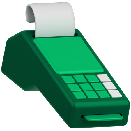 Card Reader  3D Icon