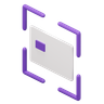3d card scanner logo