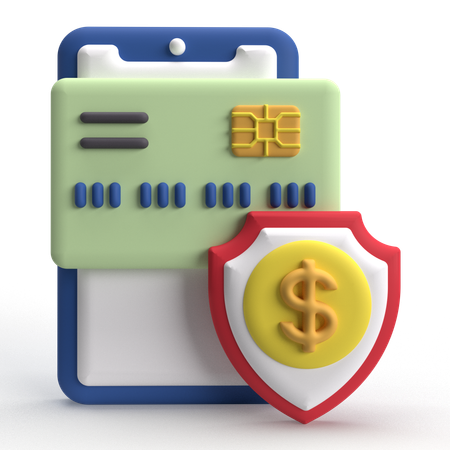 カードセキュリティ  3D Icon