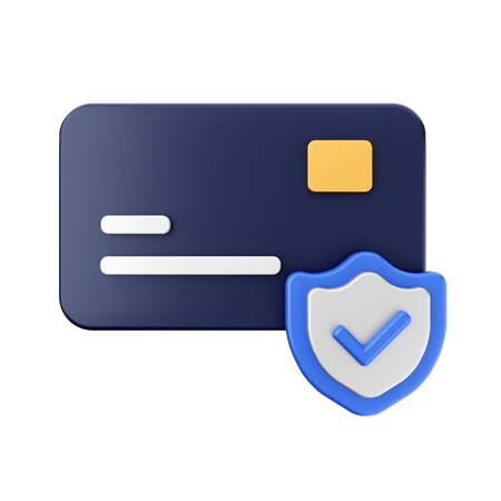 Card Security  3D Icon