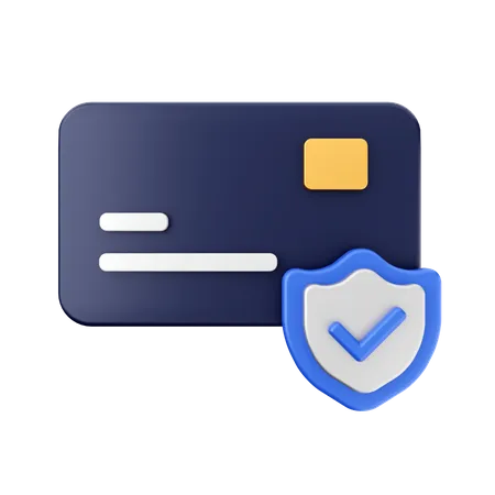 Card Security  3D Icon