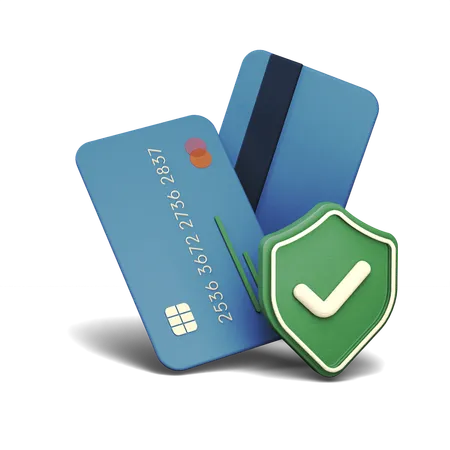 Card Security  3D Icon