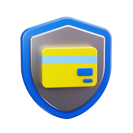 Card Security Code  3D Icon