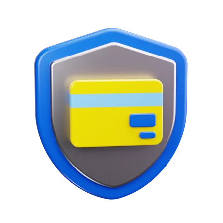 Card Security Code  3D Icon