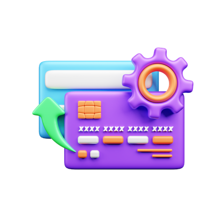 Card settings  3D Icon