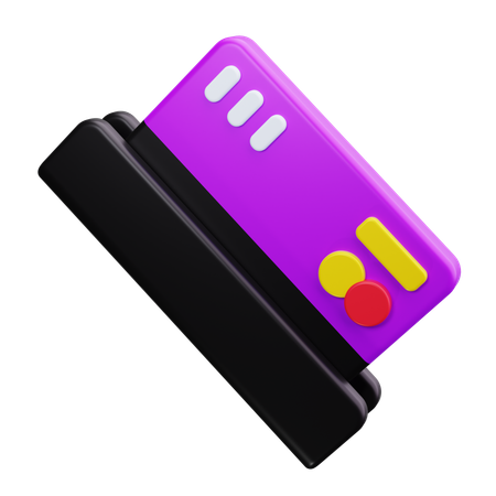 Card Swipe  3D Icon