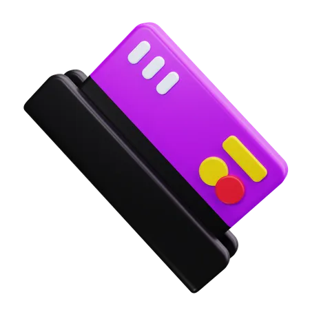 Card Swipe  3D Icon