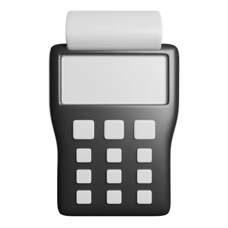 Card Swipe Machine  3D Icon