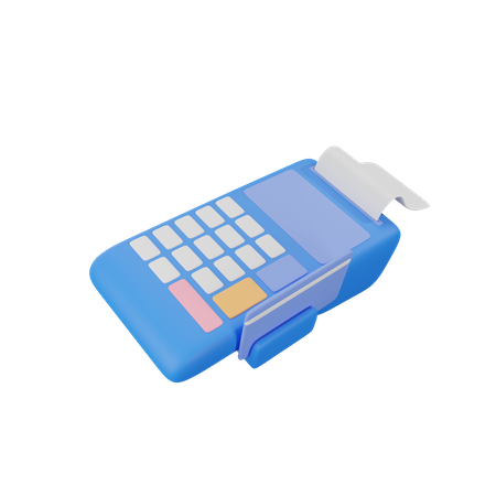 Card swipe machine  3D Icon