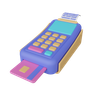 3d card payment service emoji
