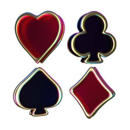 Card Symbols  3D Icon