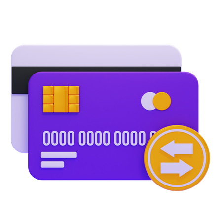 CARD TRANSACTION  3D Icon