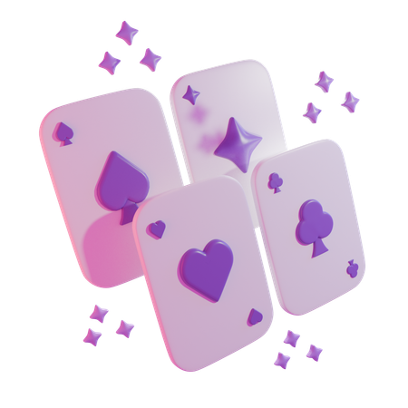 Card Trick  3D Icon