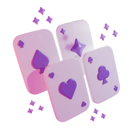 Card Trick  3D Icon