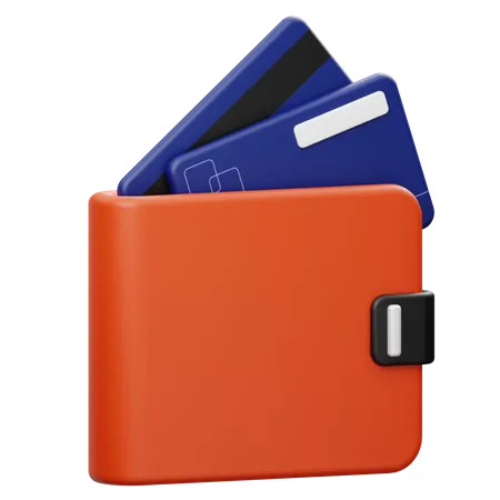 Card Wallet  3D Icon