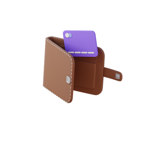 Card Wallet  3D Icon