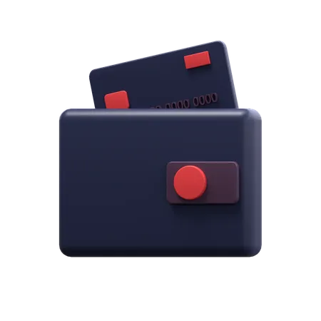 Card Wallet  3D Icon