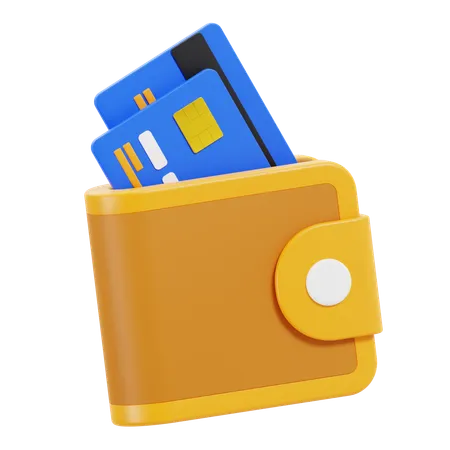 Card Wallet  3D Icon