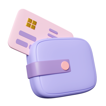 Card Wallet  3D Icon