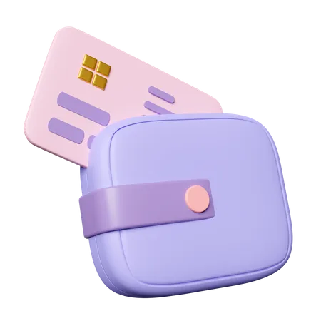 Card Wallet  3D Icon