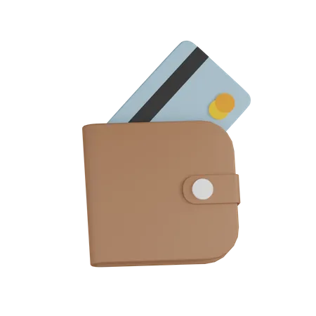 Card Wallet  3D Icon