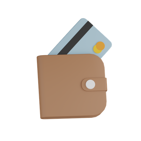 Card Wallet  3D Icon