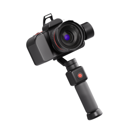 Gimbal com câmera  3D Icon