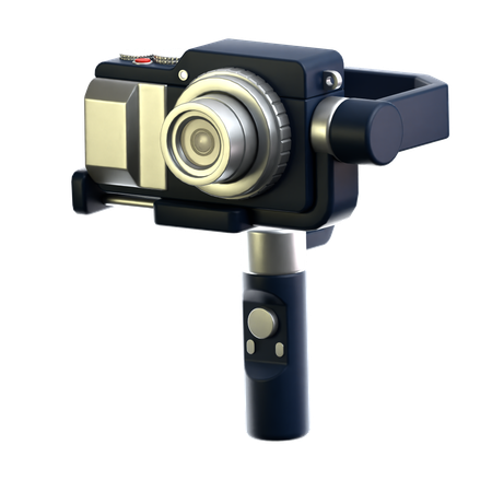 Gimbal com câmera  3D Icon