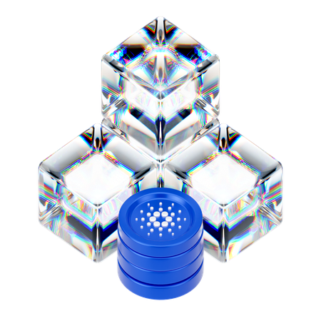 Cardano  3D Icon