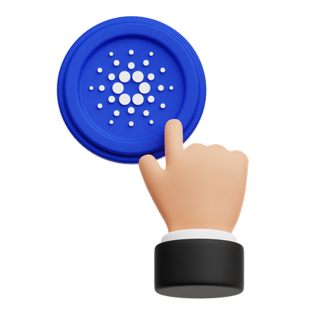 Cardano  3D Icon