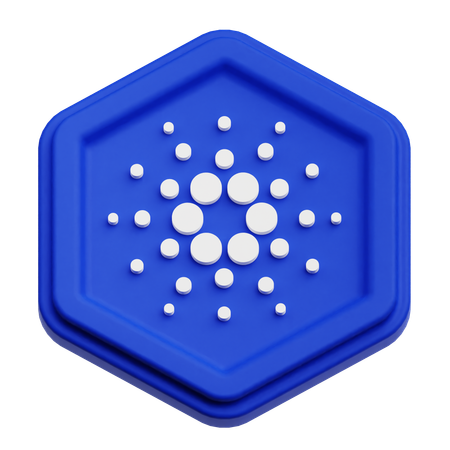 Cardano  3D Icon