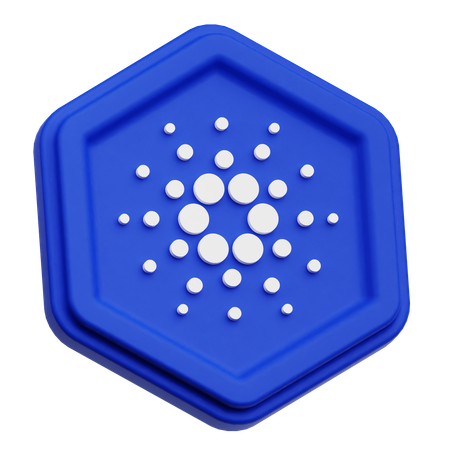 Cardano  3D Icon