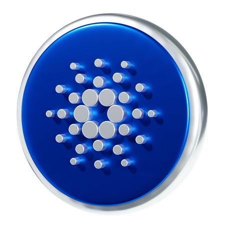 Cardano  3D Icon