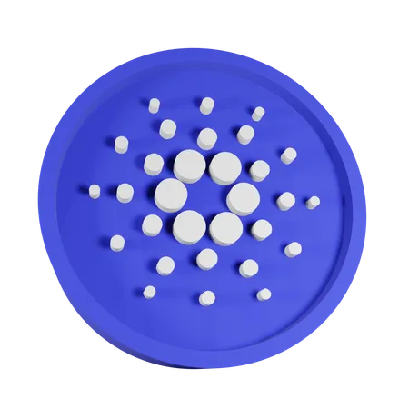 Cardano  3D Icon