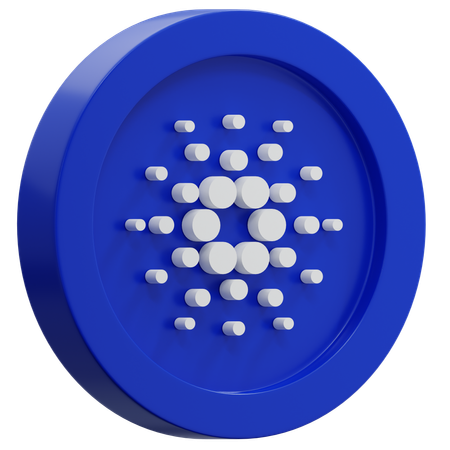 Cardano  3D Icon