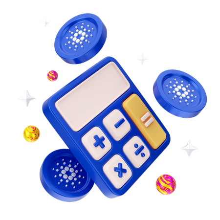 カルダノ計算  3D Icon