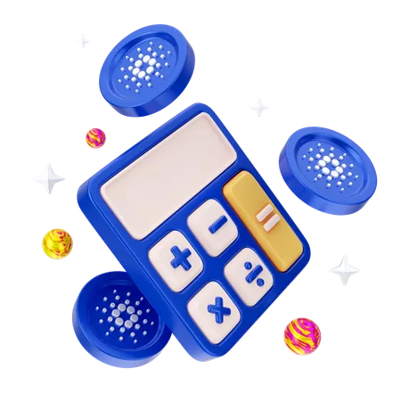 カルダノ計算  3D Icon