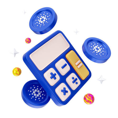 Cardano Calculation  3D Icon