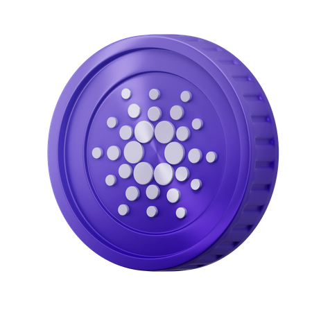 Cardano Coin  3D Icon