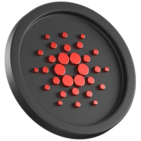 Cardano Coin  3D Icon