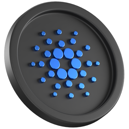 Cardano Coin  3D Icon