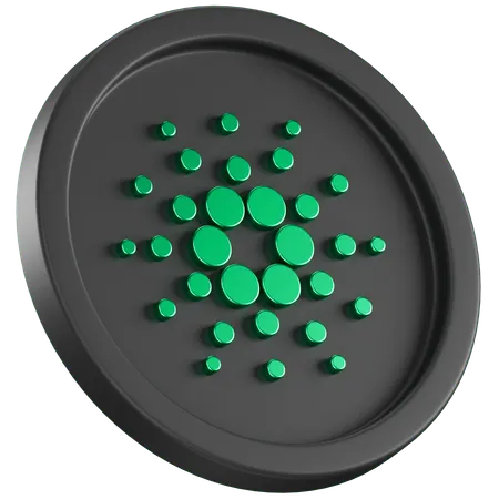 Cardano Coin  3D Icon