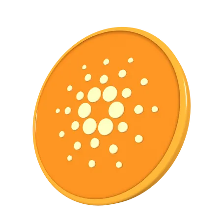 Cardano Coin  3D Icon