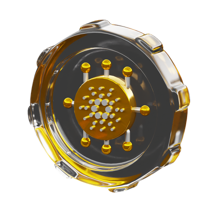 Cardano Coin  3D Icon