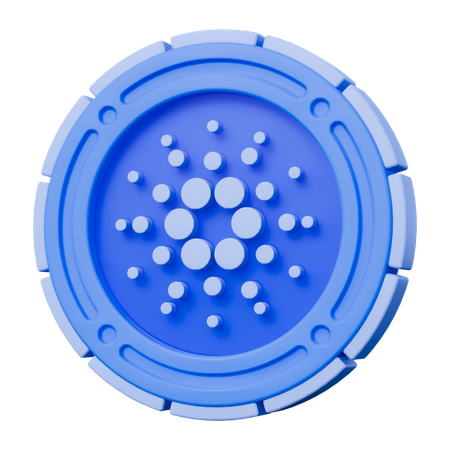 Cardano Coin  3D Icon